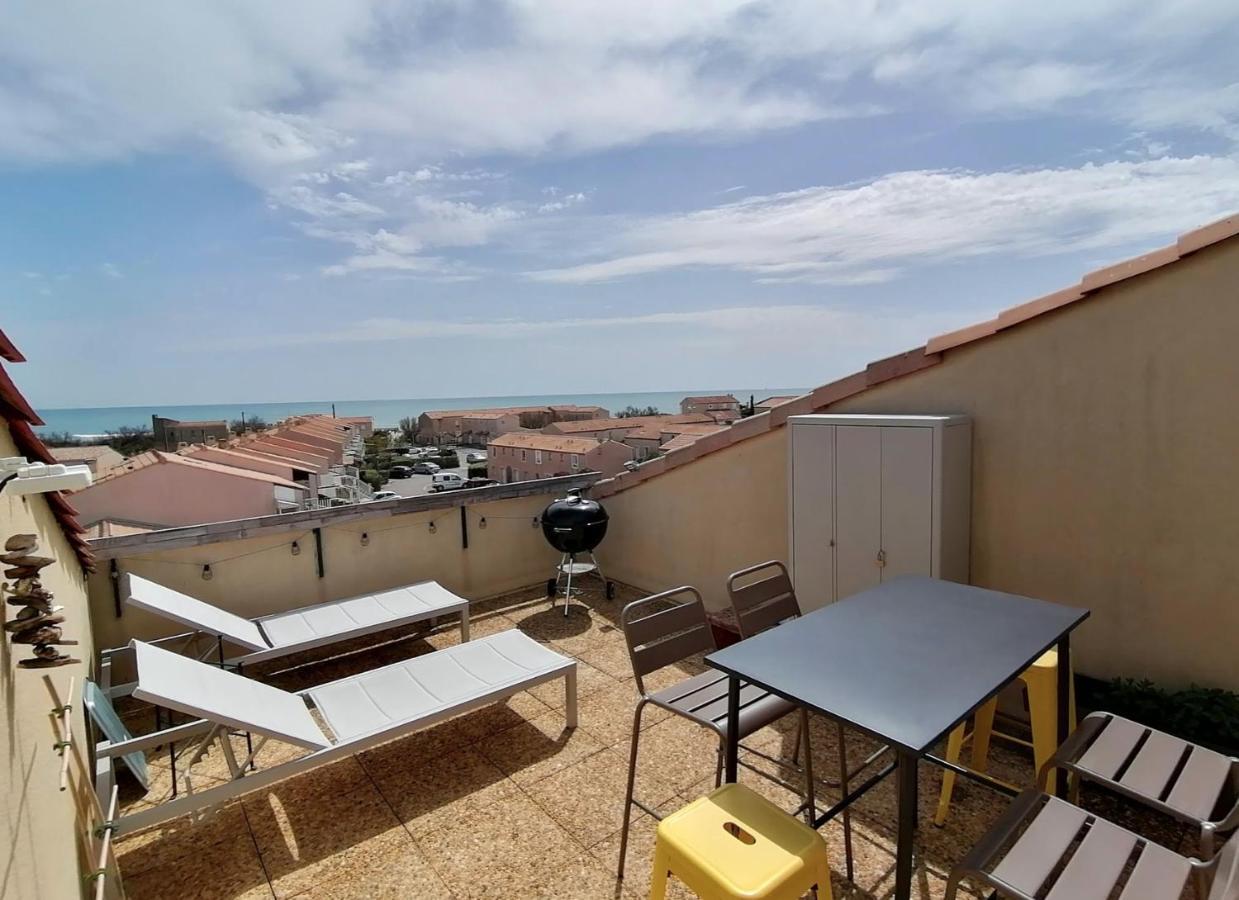 Duplex Terrasse Vue Mer Acces Plage Et Piscine... Фронтіньян Екстер'єр фото