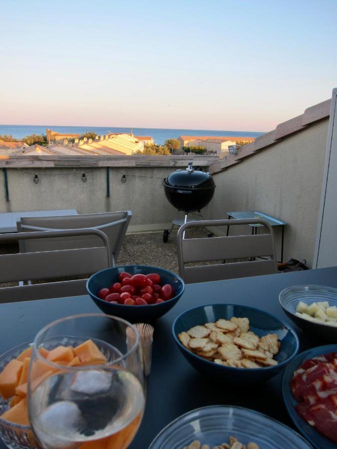 Duplex Terrasse Vue Mer Acces Plage Et Piscine... Фронтіньян Екстер'єр фото